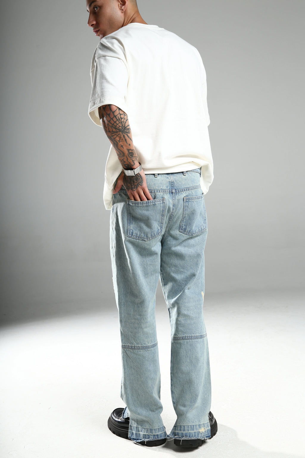 Denim Pants Vintage Wash