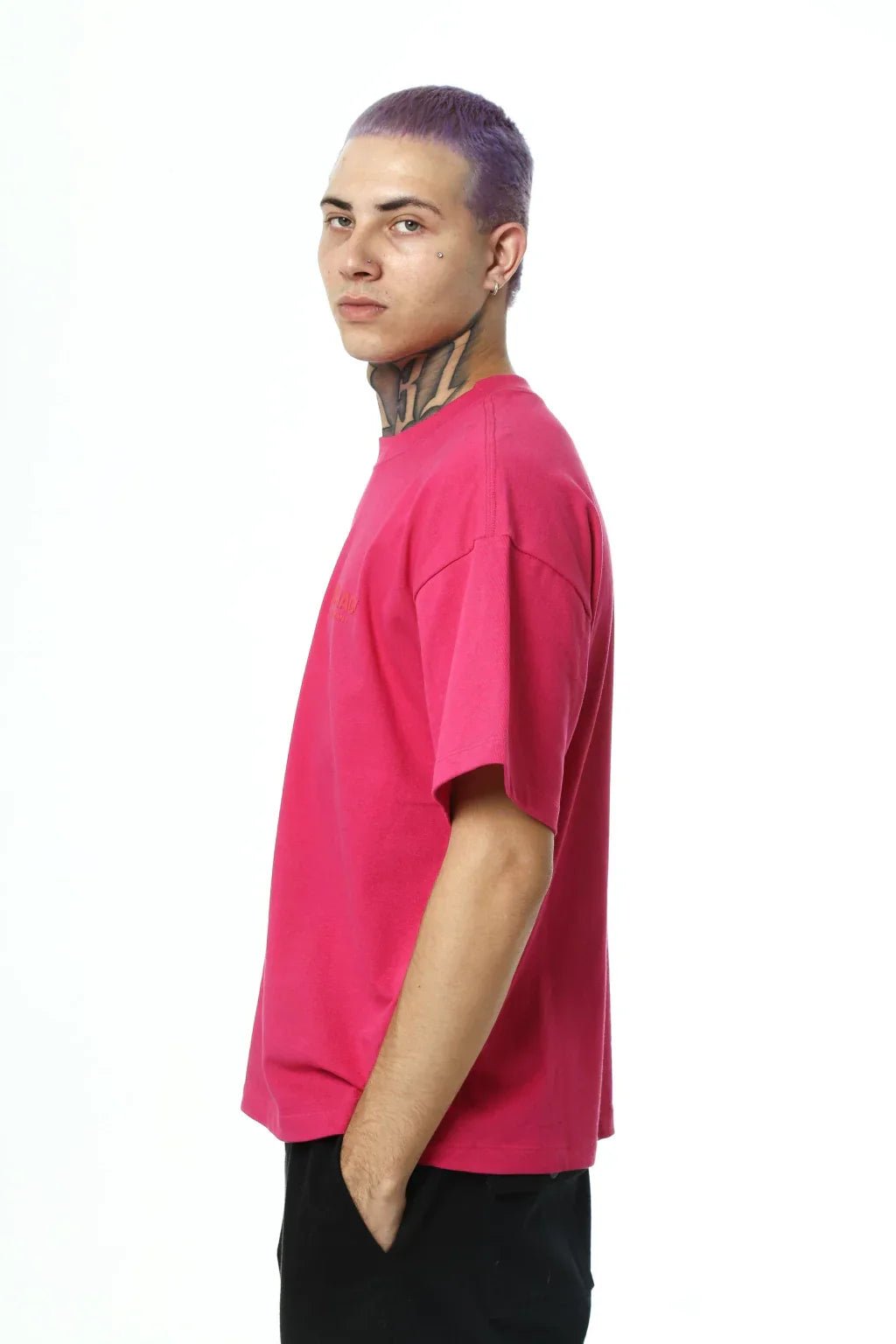 Basic Tee Logo - Pink Robin - NÔMADY COMPANY