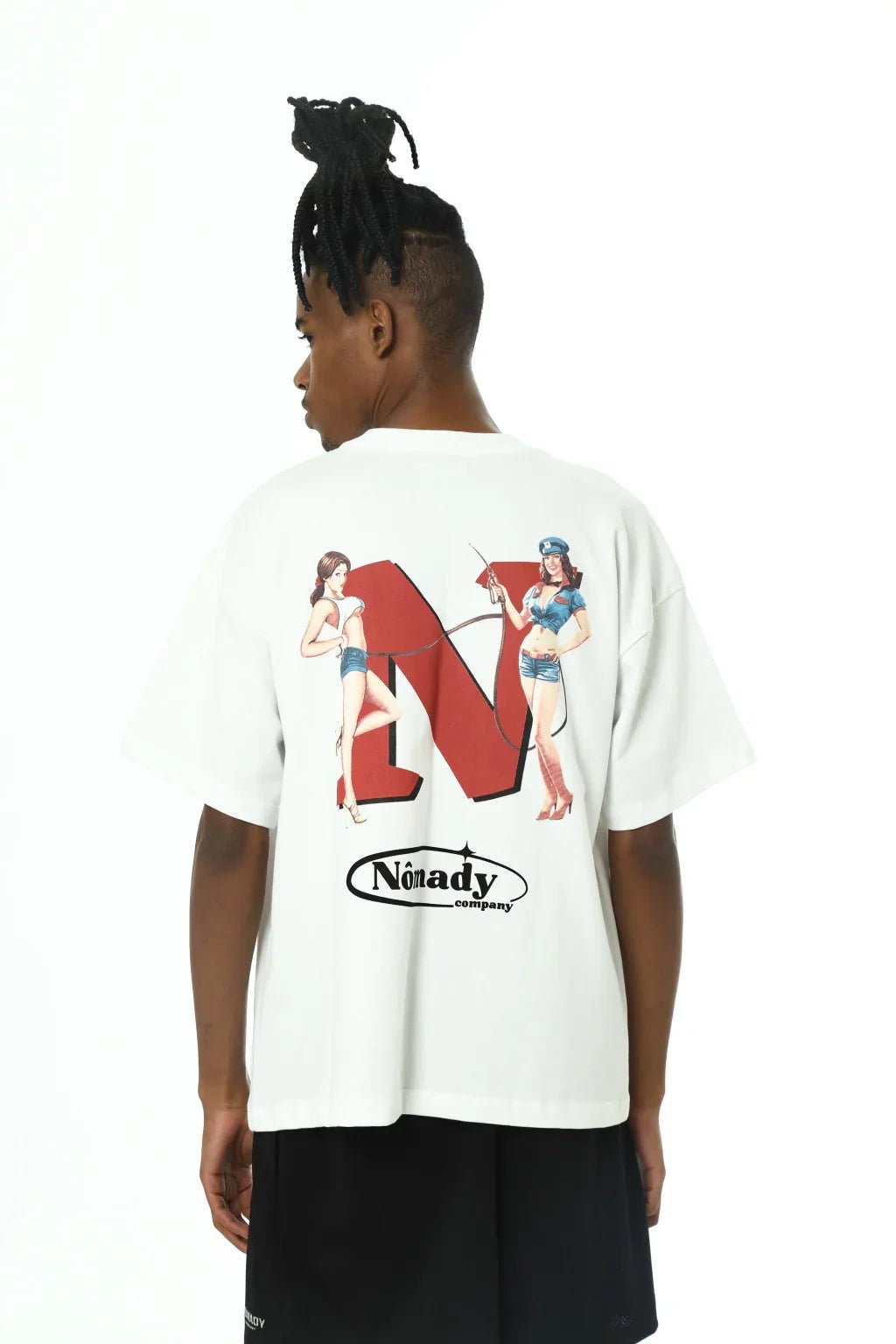 Camiseta Gas Station Branca - NÔMADY COMPANY