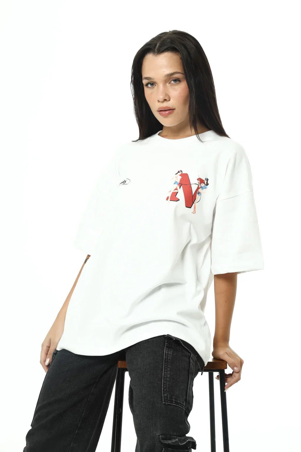 Camiseta Gas Station Branca - NÔMADY COMPANY