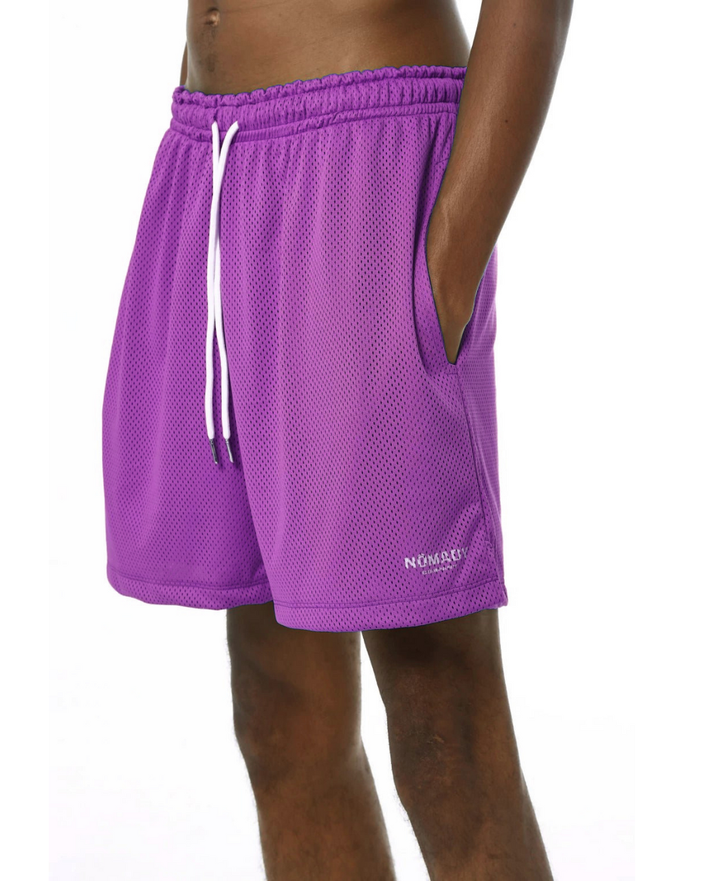 Nômady Mesh Shorts Roxo
