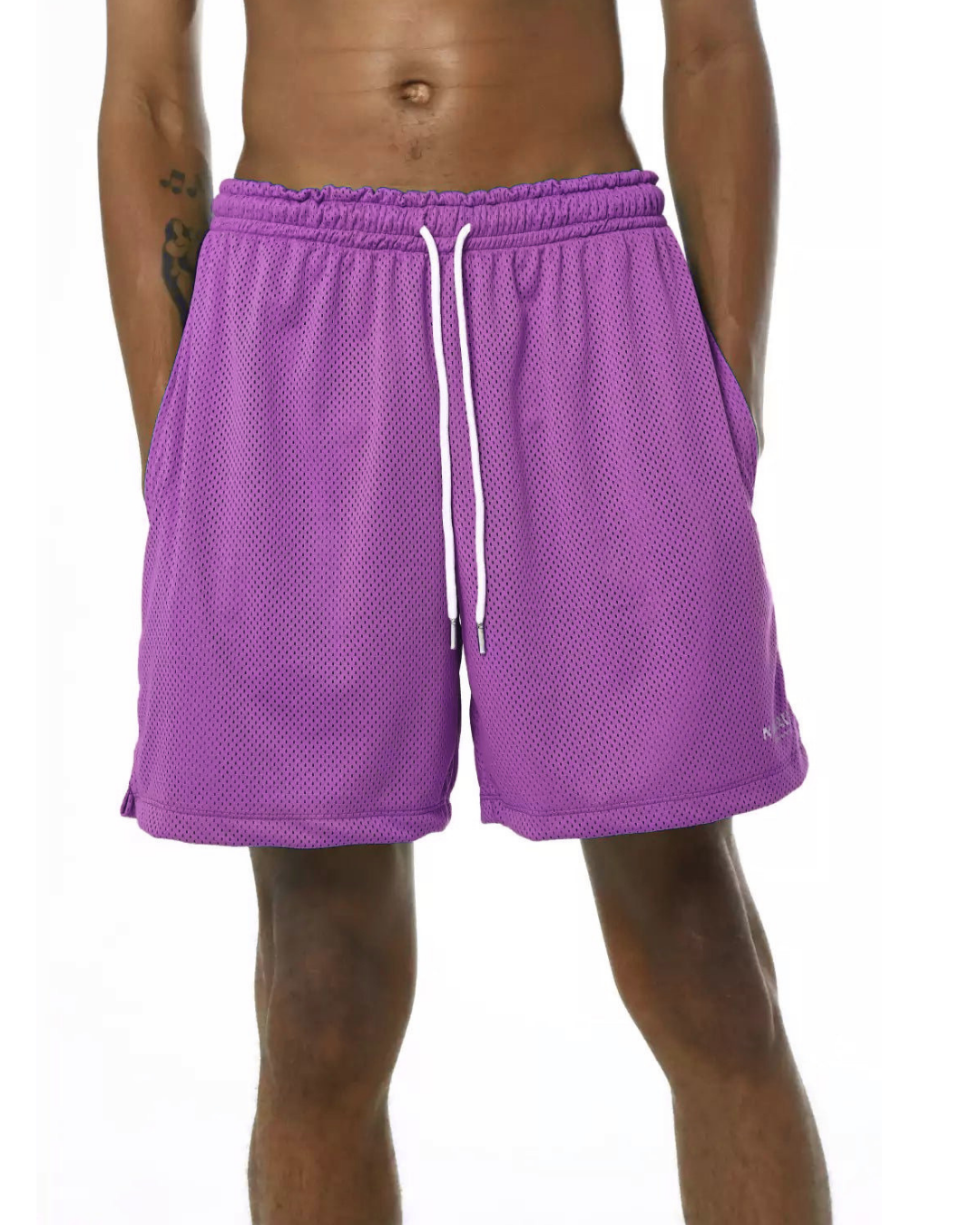 Nômady Mesh Shorts Roxo